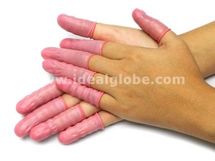Pink Finger Cot